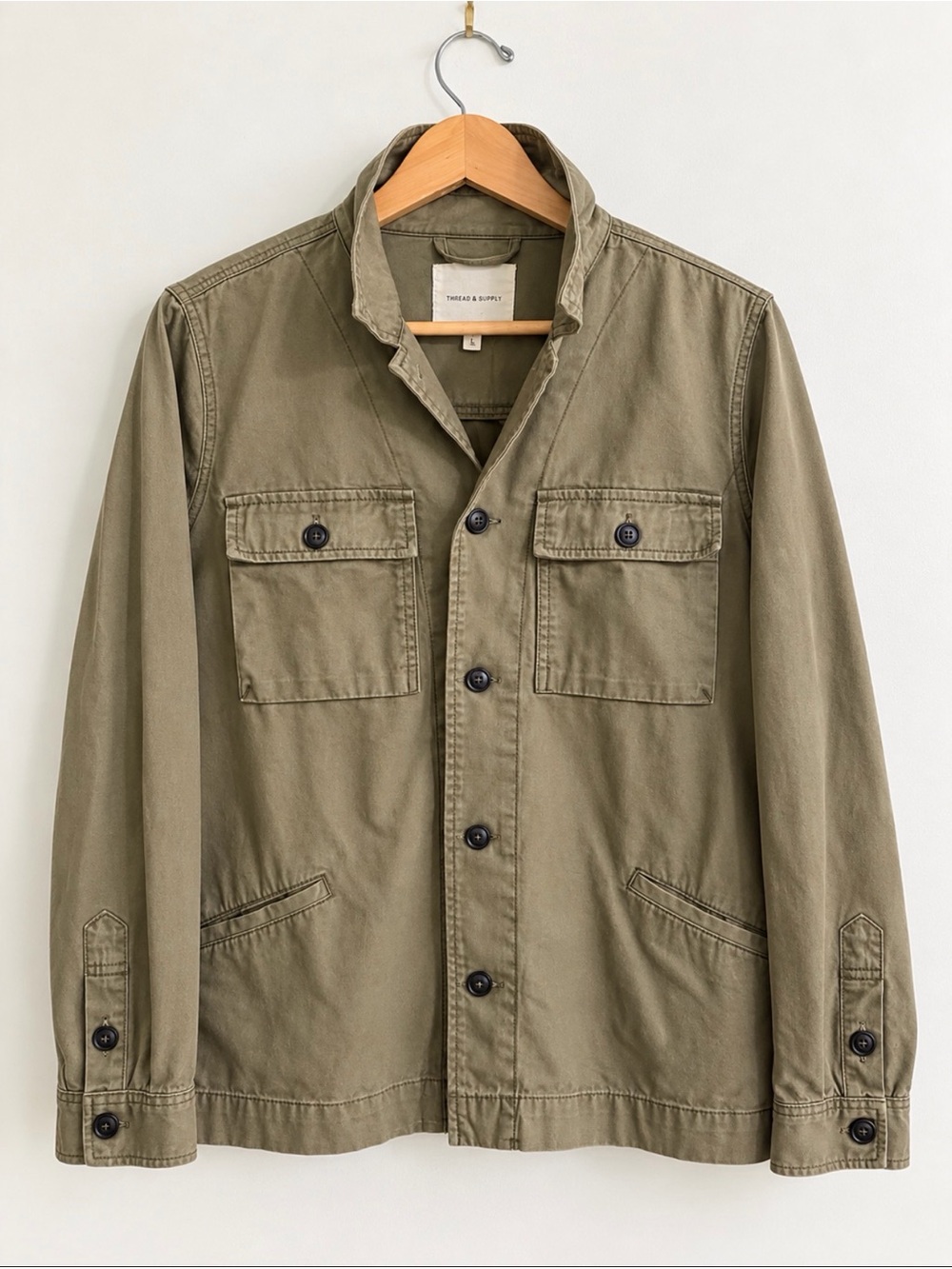 Thread & Supply | Women’s Large | Olive Field Jacket
